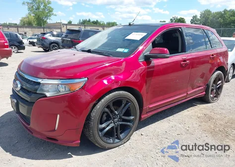 2013 Ford Edge Sport из США, поврежденный, VIN 2FMDK4AK7DBB85389